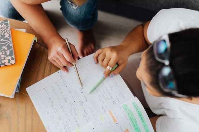 Student preparing for A Levels with academic tutoring support