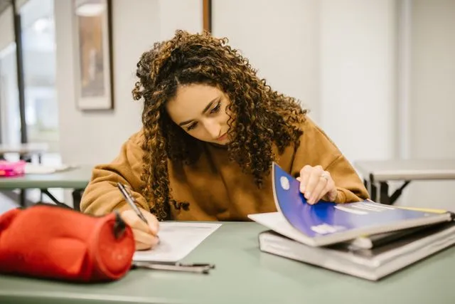 High school students preparing for AP Courses with academic tutoring